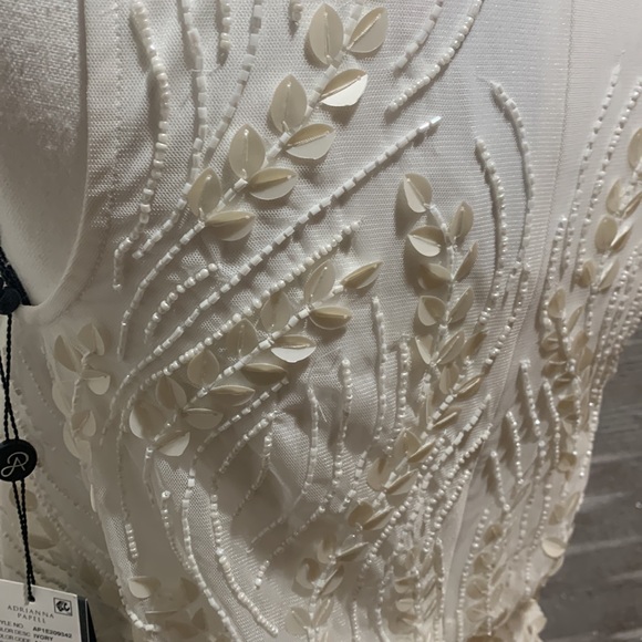 Halter Beaded Blouson Dress - Picture 7 of 13